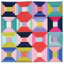 Load image into Gallery viewer, Modern Courthouse Quilt pattern - PDF Download