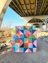 Load image into Gallery viewer, Picnic in the Park - Solid version quilt kit.