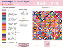 Load image into Gallery viewer, Shimmer Quilt Pattern PDF