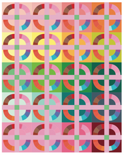 Load image into Gallery viewer, Sunny Days Quilt pattern - PDF.