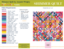 Load image into Gallery viewer, BIG Shimmer Quilt pattern 90 x 90" PDF