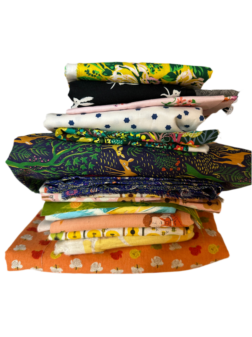 Assorted quilting fabric bundle #9