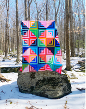 Load image into Gallery viewer, Picnic in the park quilt pattern solid version - PDF download
