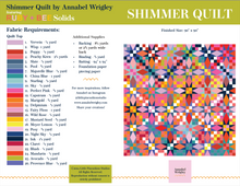 Load image into Gallery viewer, BIG Shimmer Quilt pattern  90 x 90&quot; PDF
