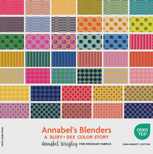 Load image into Gallery viewer, Annabel's Blenders, full 40 piece Fat Quarter bundle

