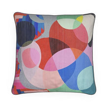 Load image into Gallery viewer, Velvet doodle cushion
